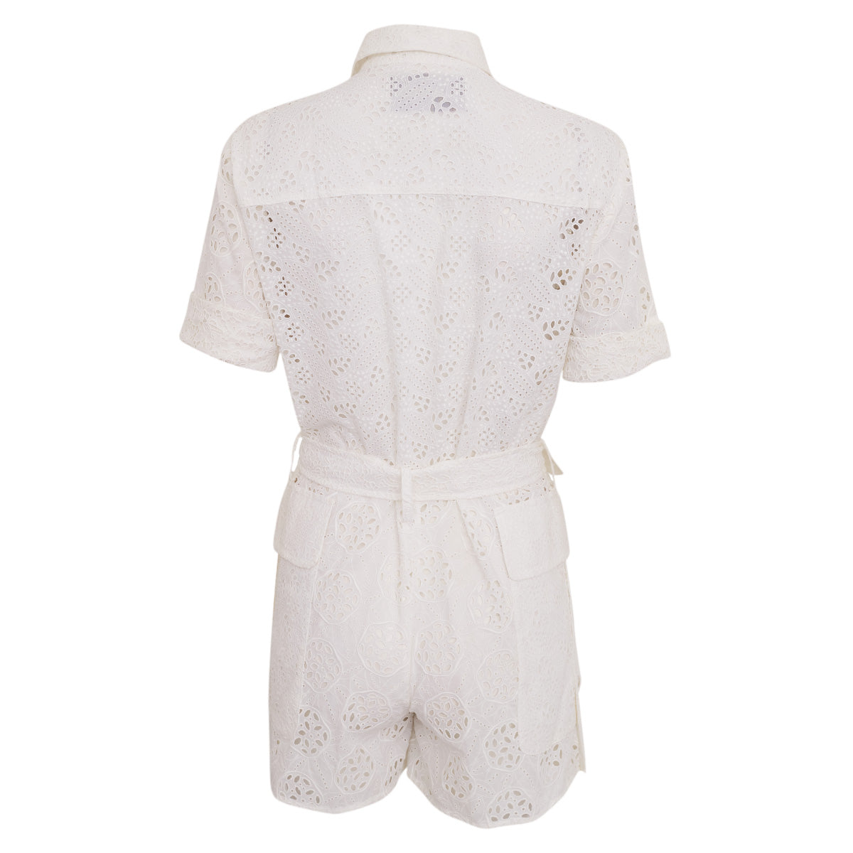 Macaquinho Valentino de Renda Branco Tam. 36 Br