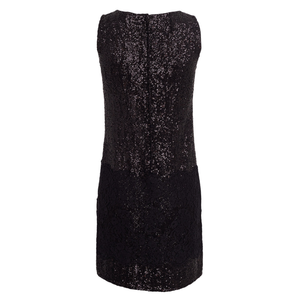 Vestido Dolce & Gabbana de Paetê c/ Renda Tam. 36 Br