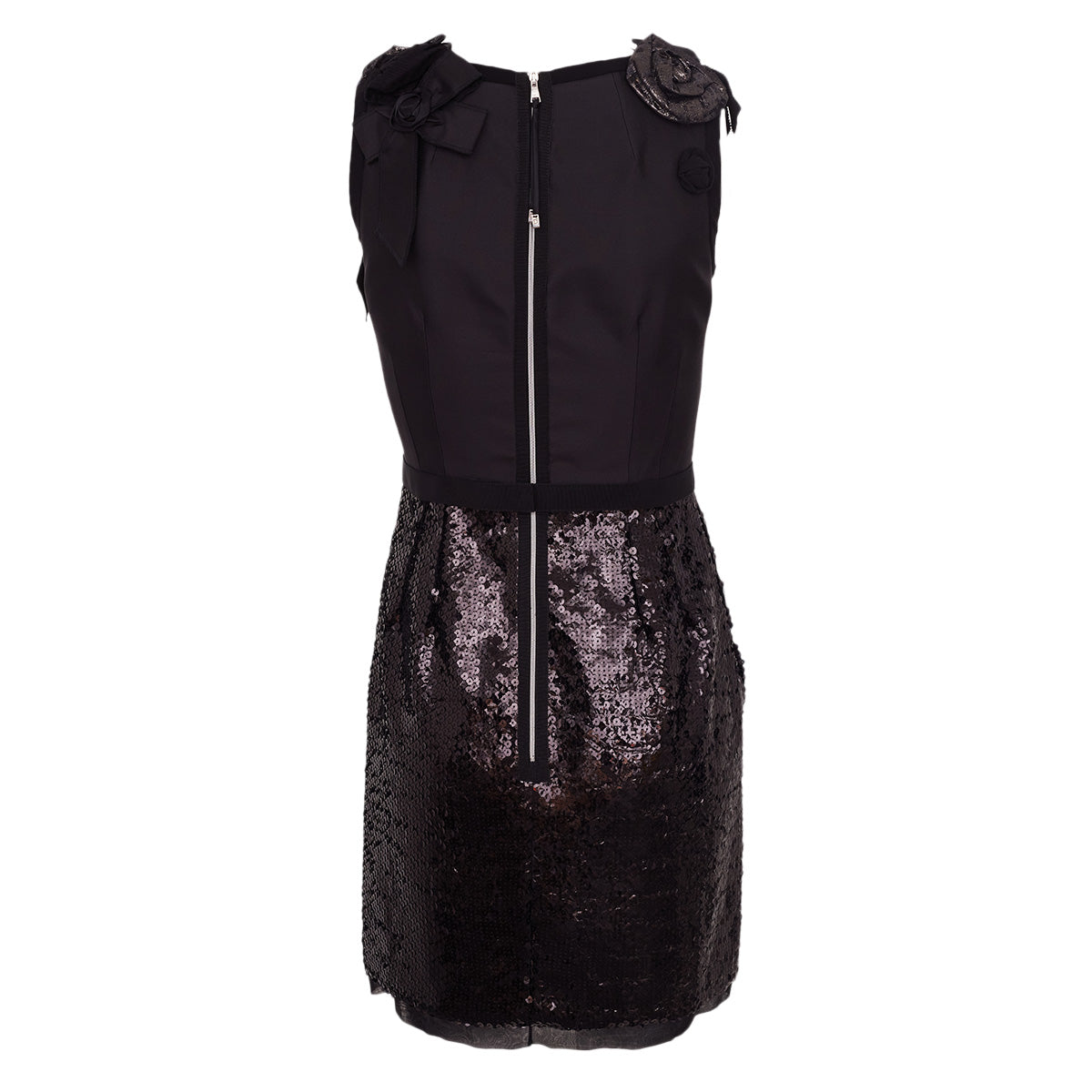 Vestido Dolce & Gabbana Paetê Preto Tam. 36 Br