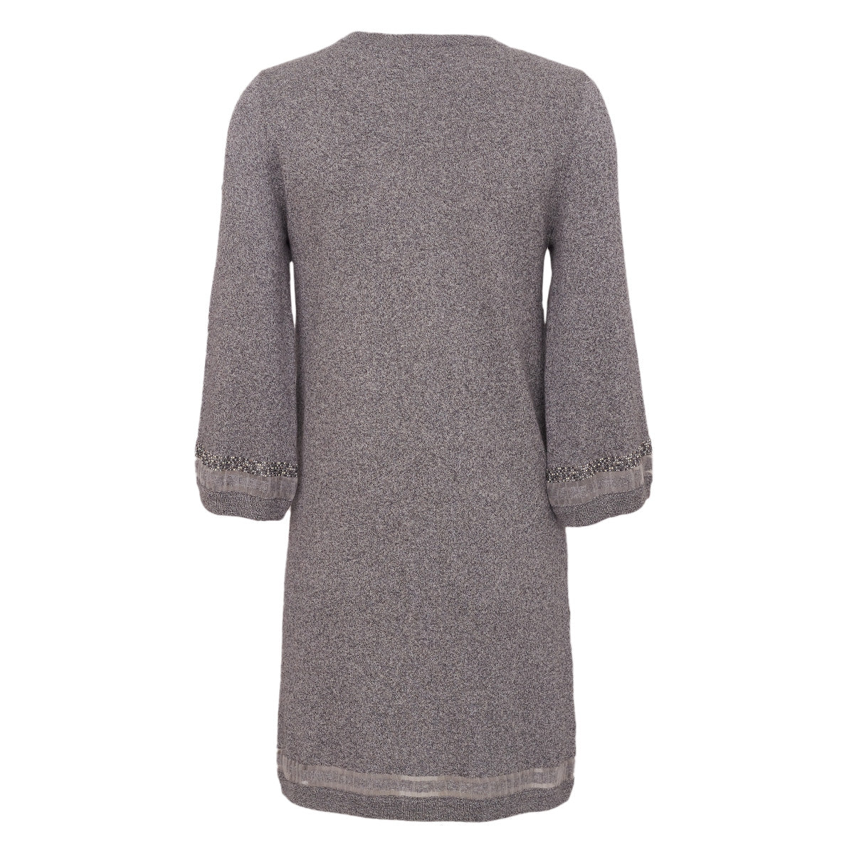 Vestido Chanel Cinza Tam. 36