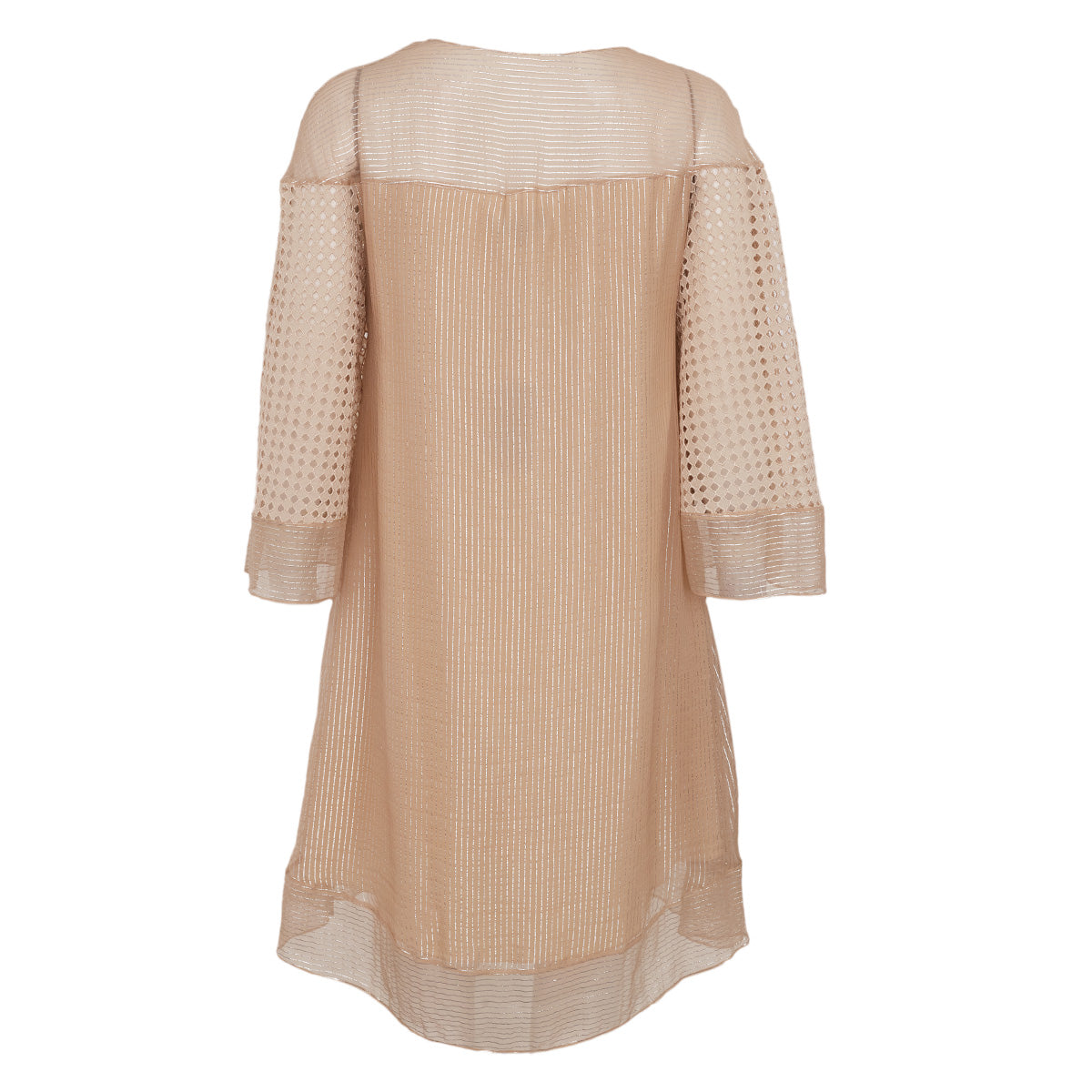 Vestido Mixed Nude Tam. P