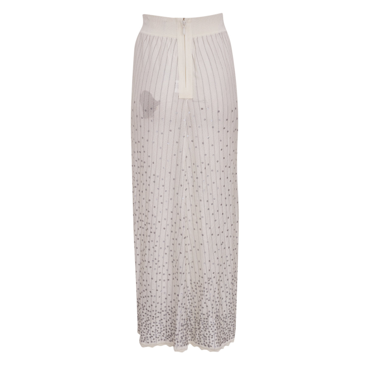 Saia Lolitta Branca c/ Lantejoulas Tam. P