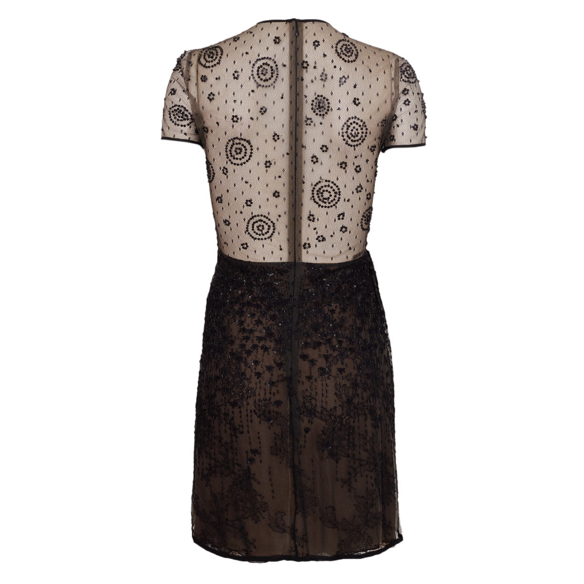 Vestido Valentino Bordado Tam. 36 Br