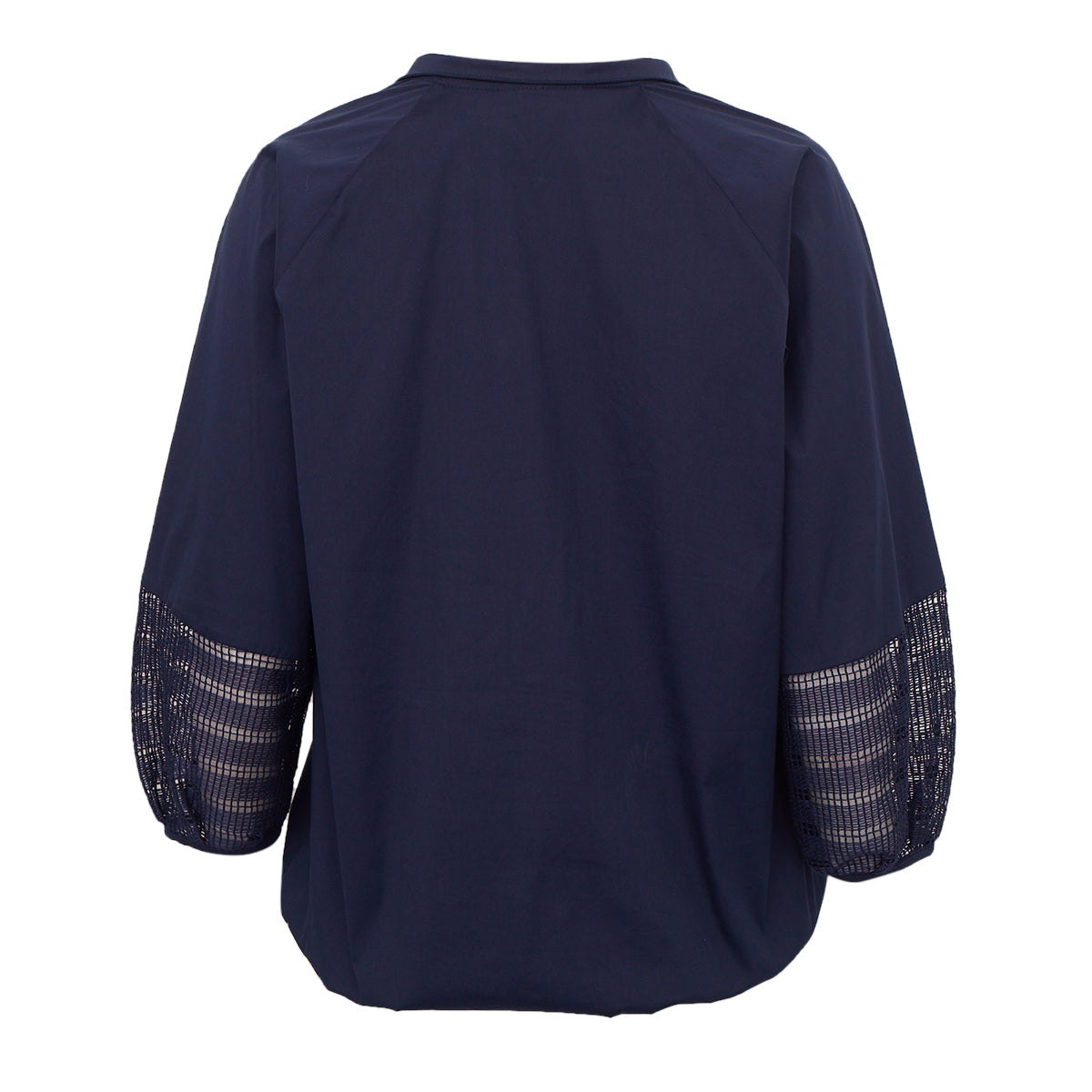 Bata Paula Raia Azul Marinho c/ Mangas em Tela Tam.36