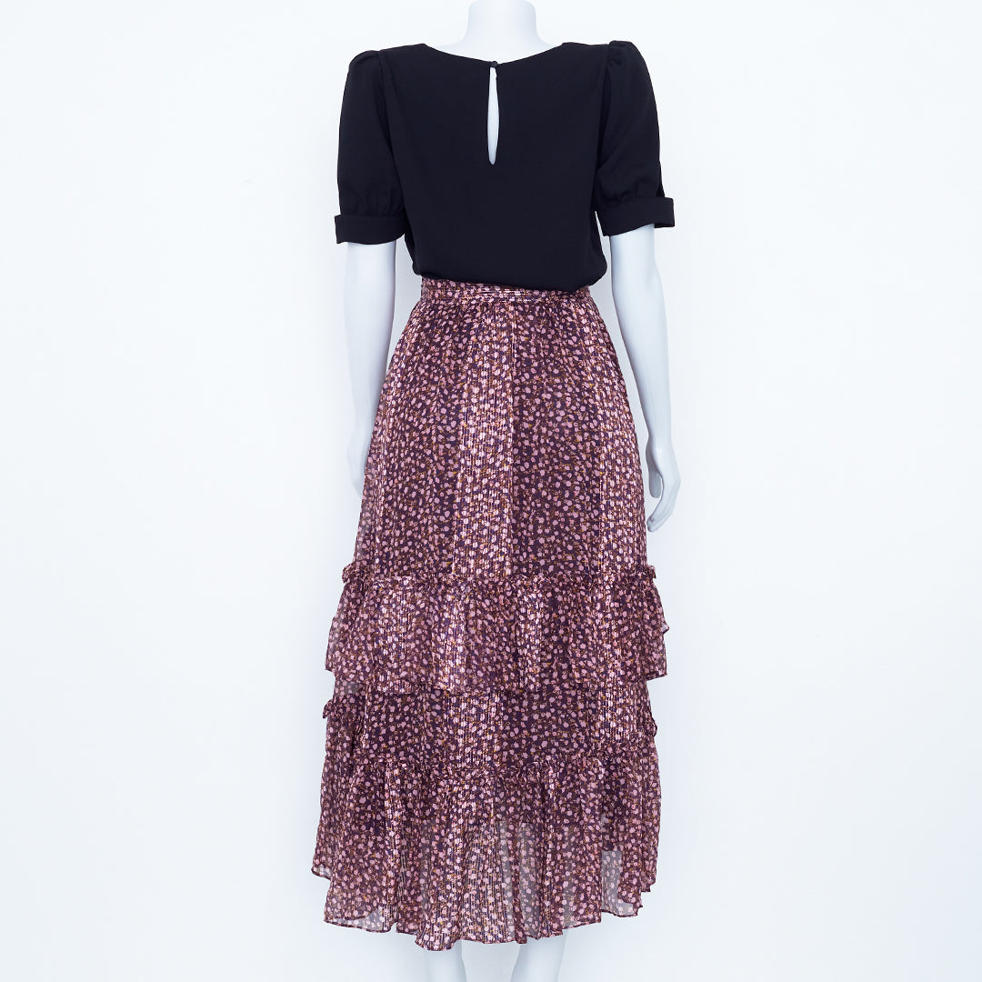 Saia Ulla Johnson Roxa Florida Tam. 36 Br