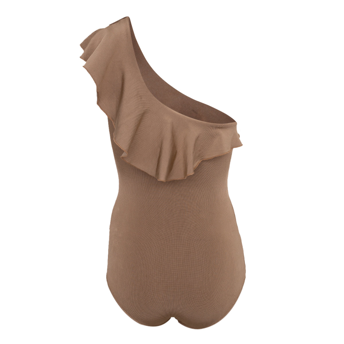 Body Talie NKBege Canelado um Ombro Tam. M