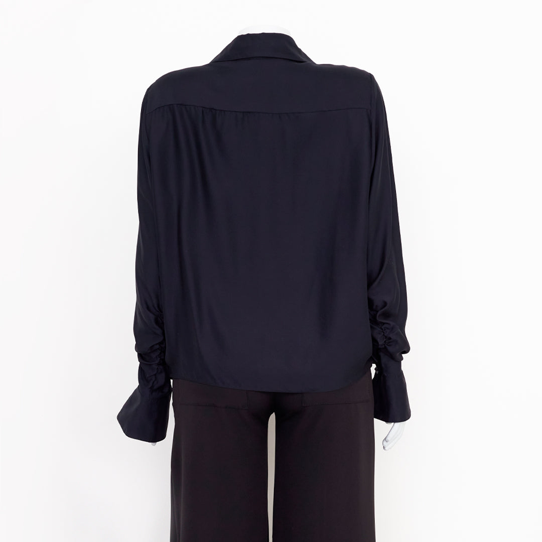 Camisa Martha Medeiros Preta Tam. 46