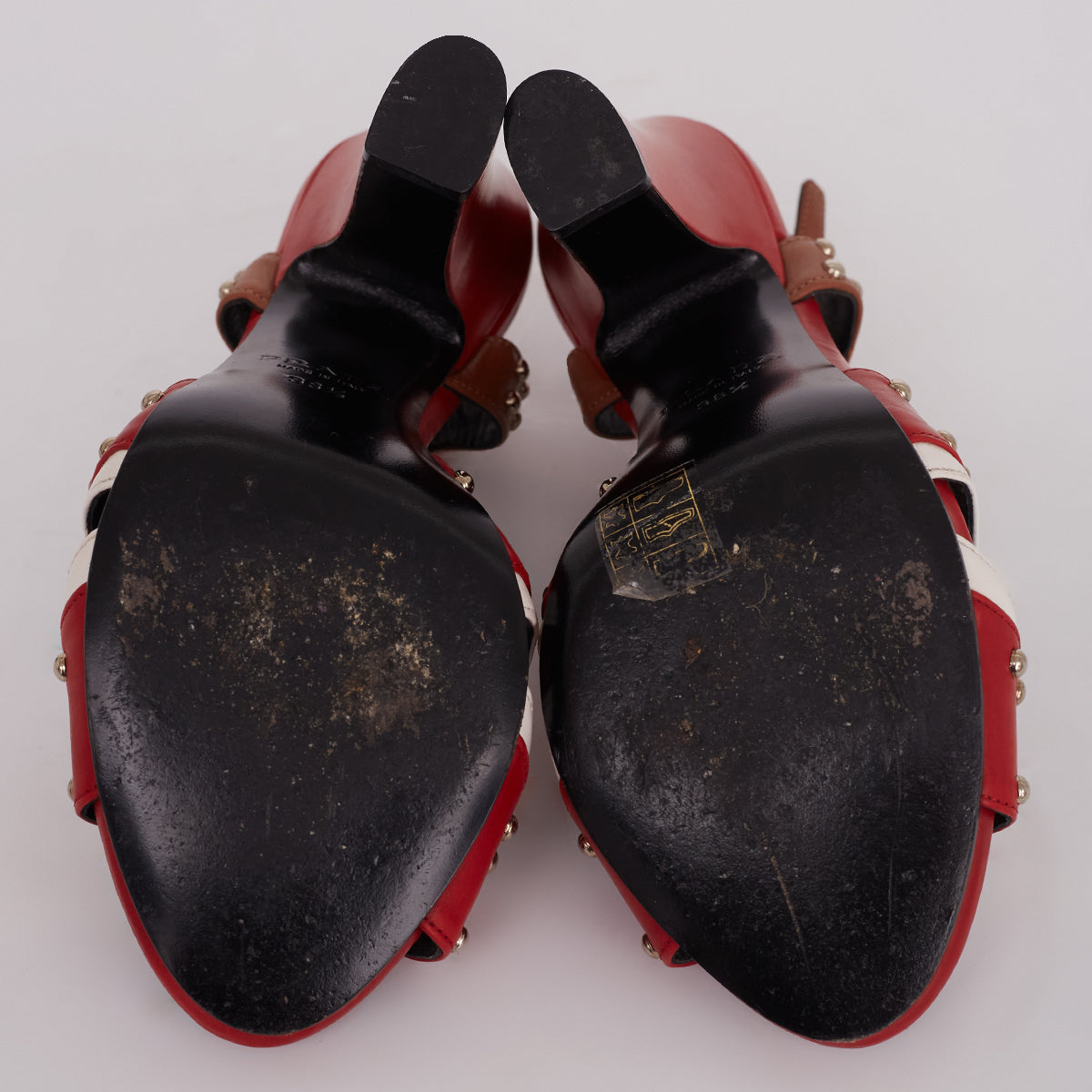 Sandália Prada Vermelha c/ Taxas Tam. 37,5 Br