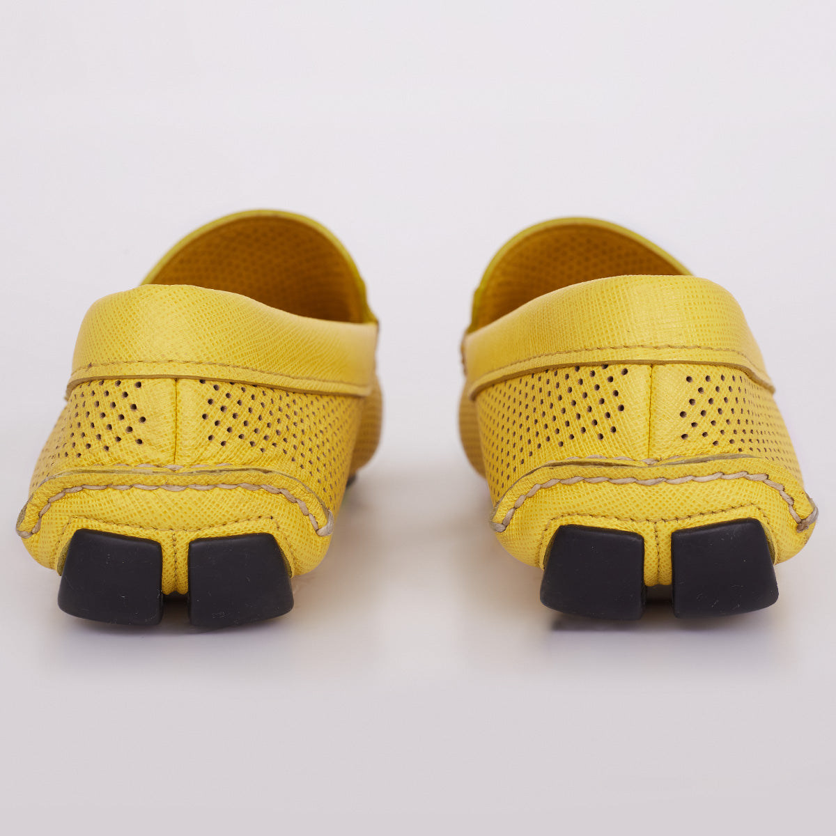 Mocassim Prada Amarelo Masculino Tam. 39 Br