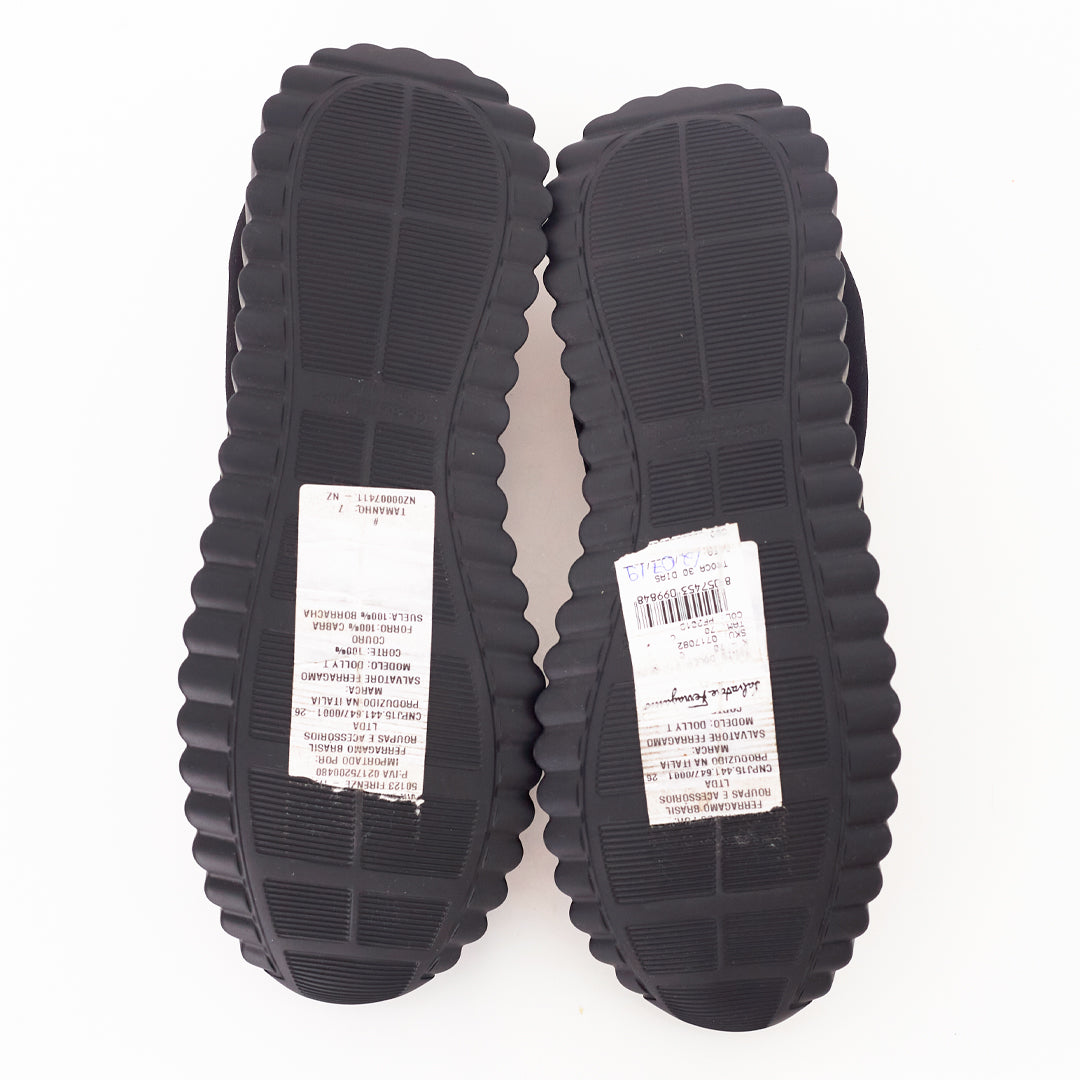 Sapato Salvatore Ferragamo Preto Tam. 7