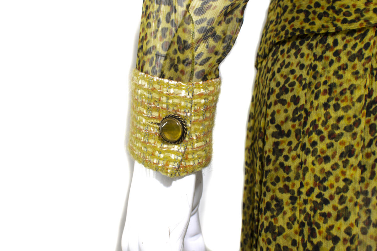 Vestido Chanel Amarelo Tam. 38