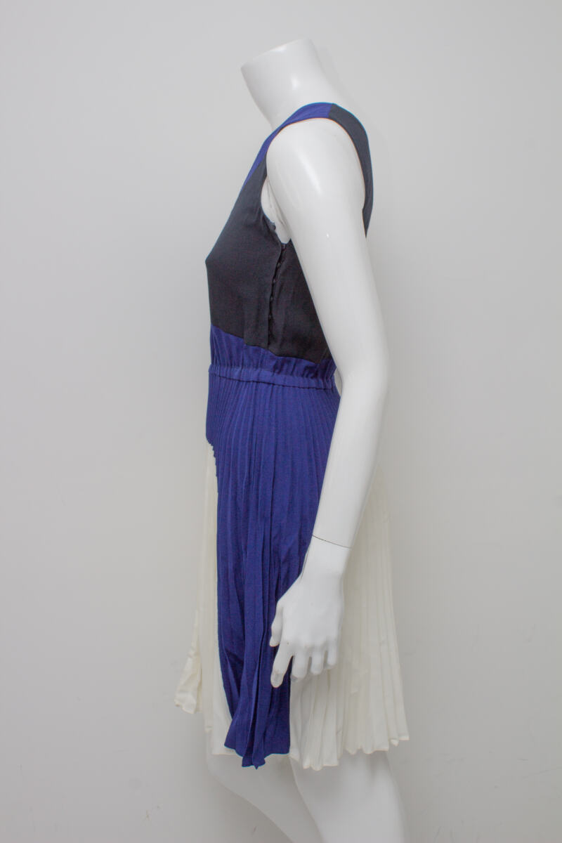 Vestido Prada Azul e Branco