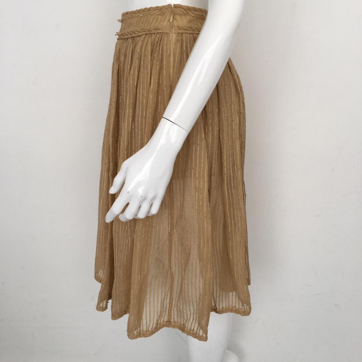 Saia Paula Raia Bege Tam.38