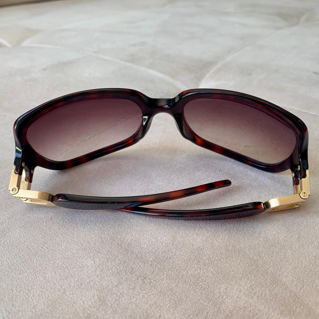 Óculos Jimmy Choo Tartaruga Roxo Marge/S