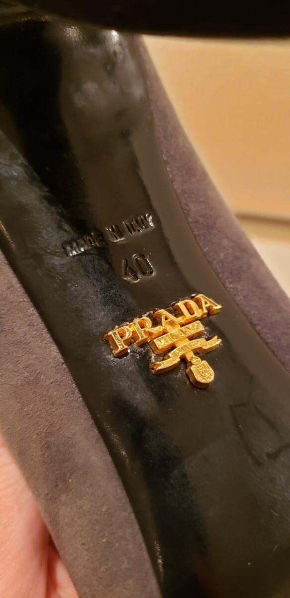 Sapato Prada Bicolor Camurça Tam. 40