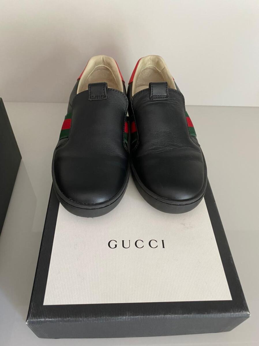 Tênis Gucci Preto Infantil Tam. 30