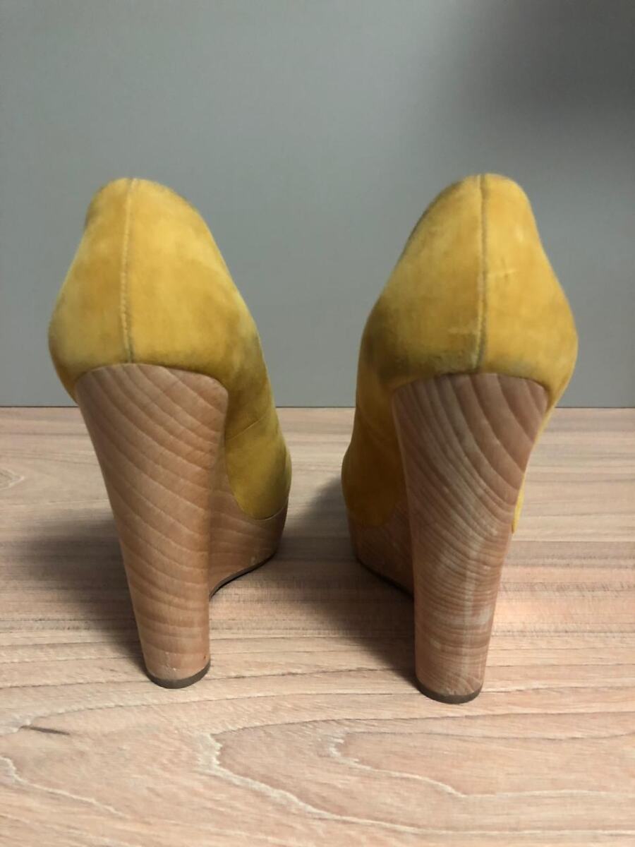 Sapato YSL amarelo, sola 36