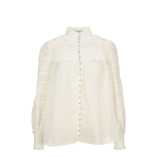 Camisa Zimmermann Candescent Off White Tam. 3