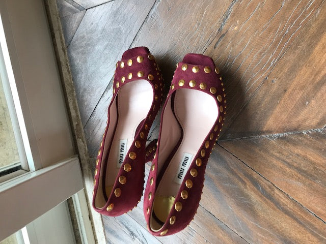 Sandalia Miu Miu, sola 37,5