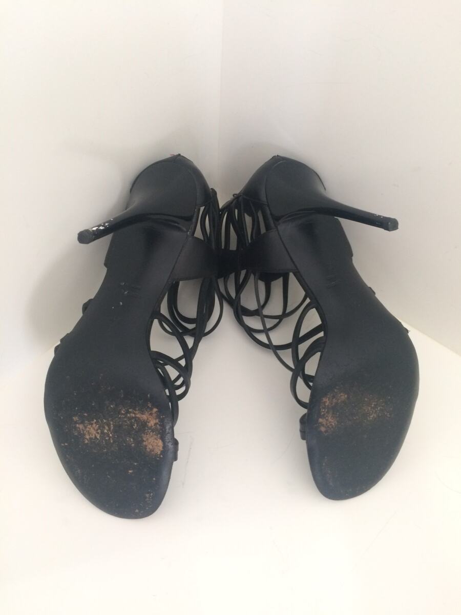 Sandália Giuseppe Zanotti preta sola 40