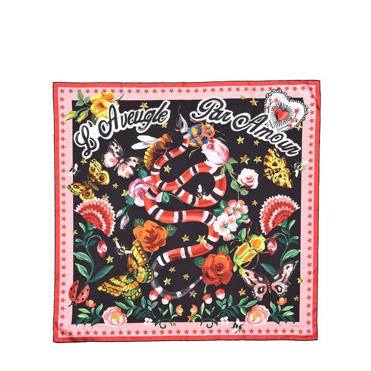 Pashmina Gucci Estampa Colorida