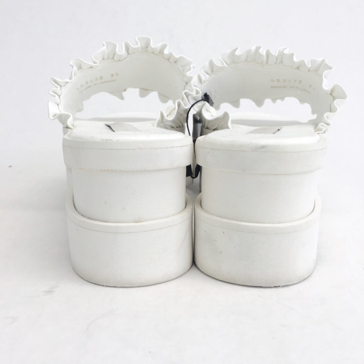 Sandália Stella McCartney Plataforma Branca Tam. 35