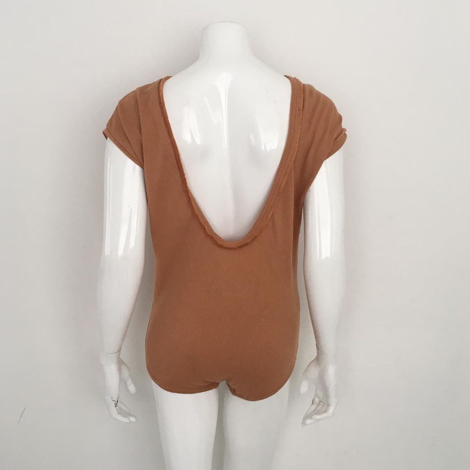 Body Marrom Paula Raia Tam. P