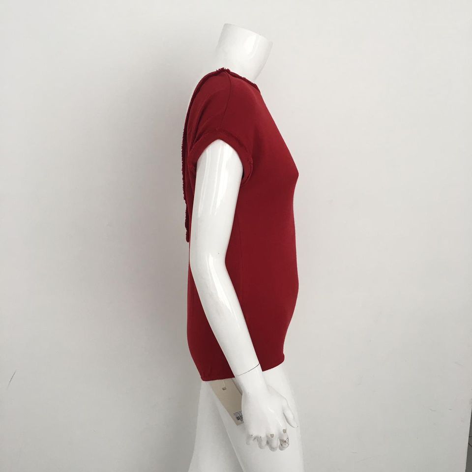 Body Paula Raia Vermelho Tam. P