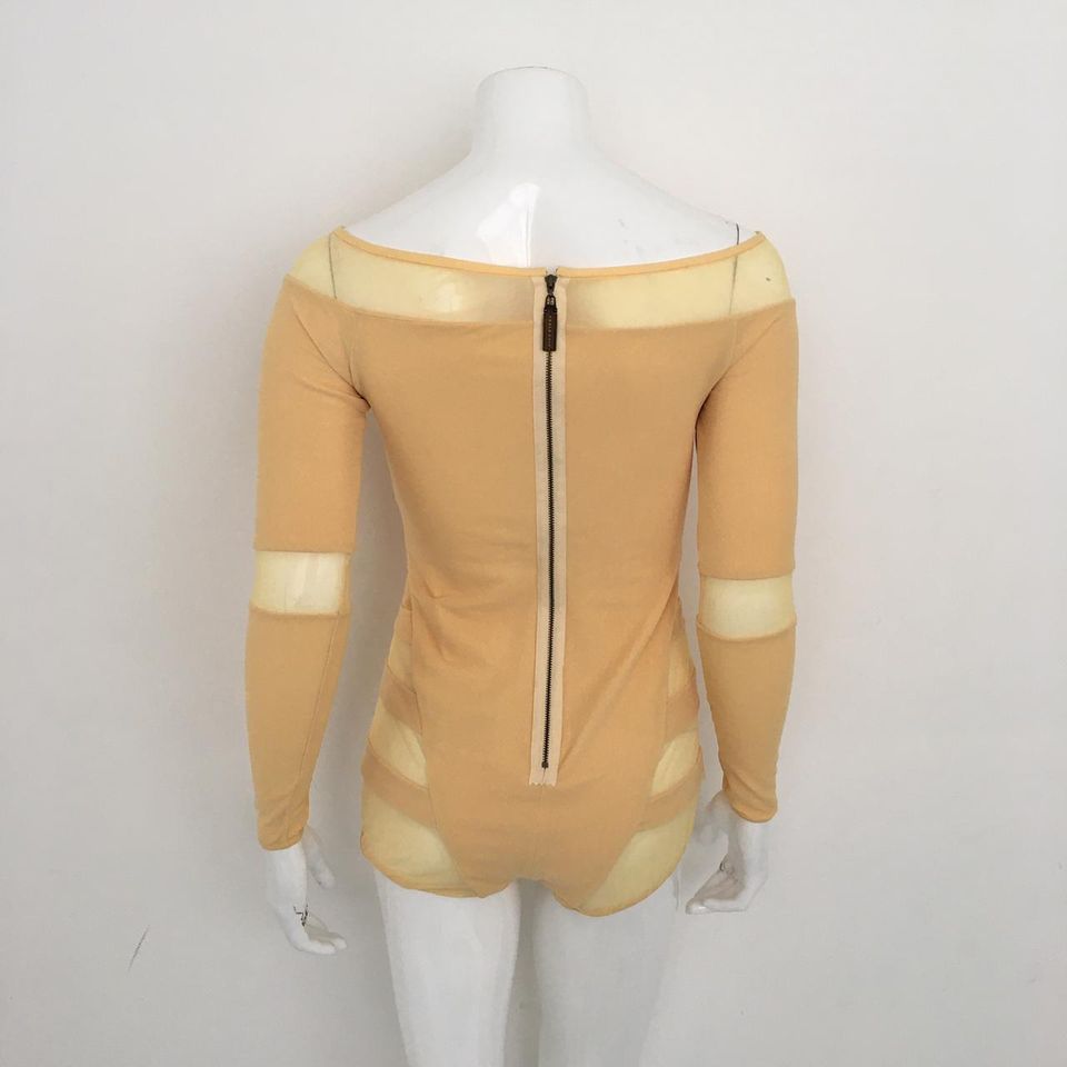 Body Paula Raia Amarelo Tam. M