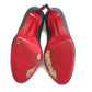 Sapato Louboutin com Strass Chumbo Tam. 40,5