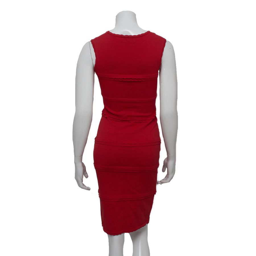 Vestido Carolina Herrera Vermelho Tam. XS