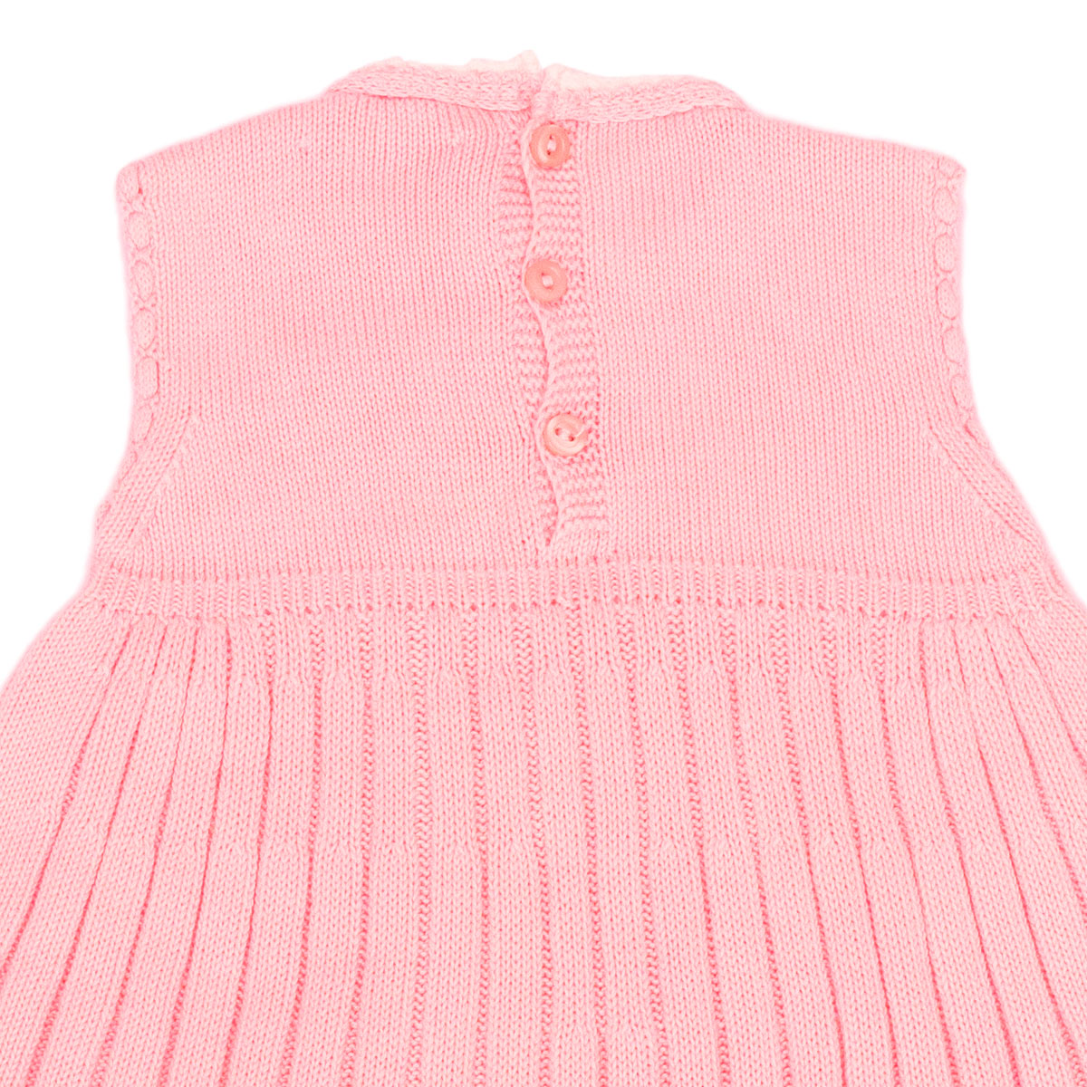 Vestido pili carrera Rosa Tam. 1-3 meses