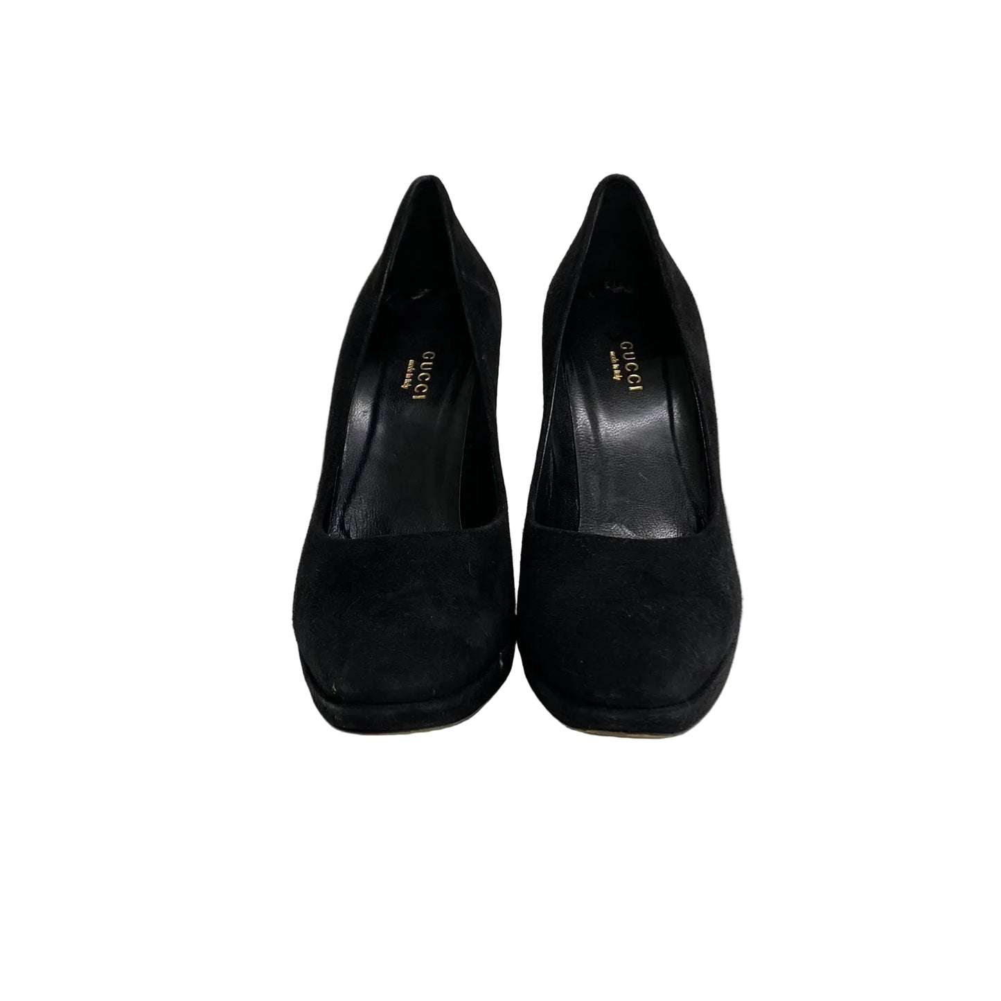 Sapato Gucci Camurça Preto Tam 34,5 BR