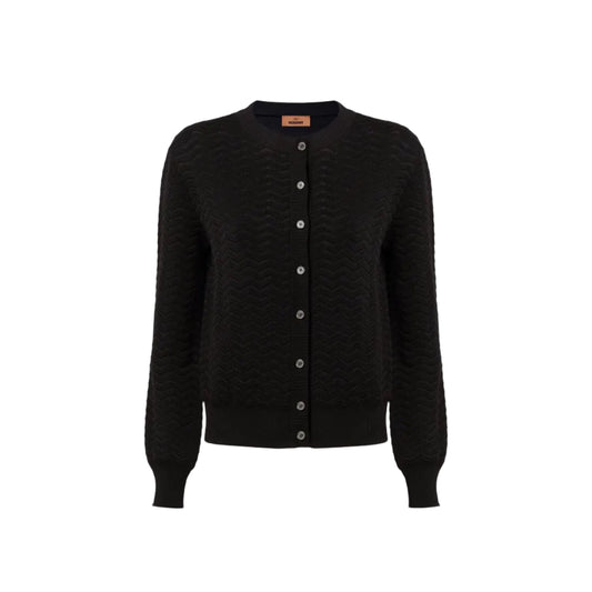 Cardigan Missoni Preto Tam 42 Br