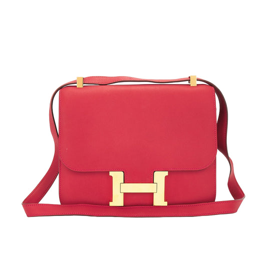 Bolsa Hermès Constance Vermelha