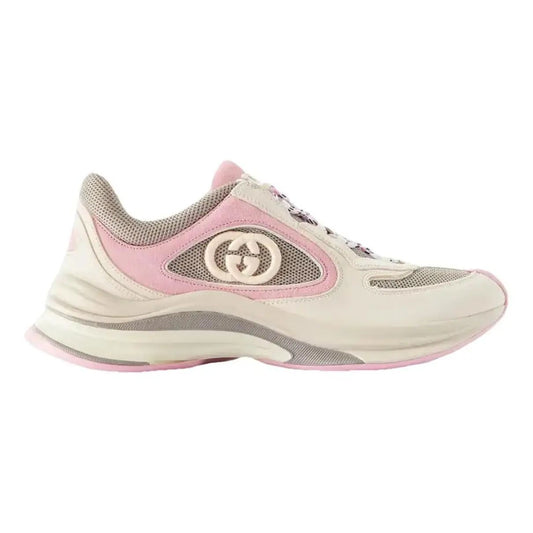 Tênis Gucci Run com Recortes Tricolor Tam. 36,5 BR