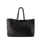 Bolsa Balenciaga Crush Carry Tote Preta
