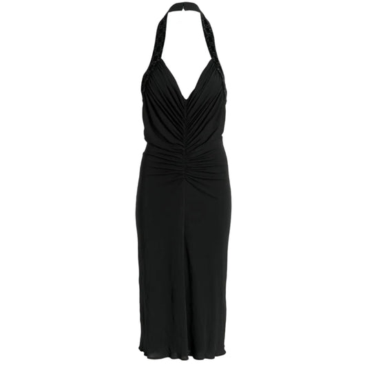 Vestido Gucci Preto Franzido Tam M BR