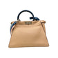 Bolsa Fendi Peekaboo Bege e Azul