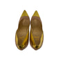 Scarpin Louboutin Nude e Dourado Tam 38 Br
