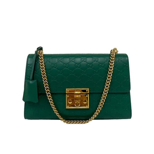 Bolsa Gucci Padlock Verde