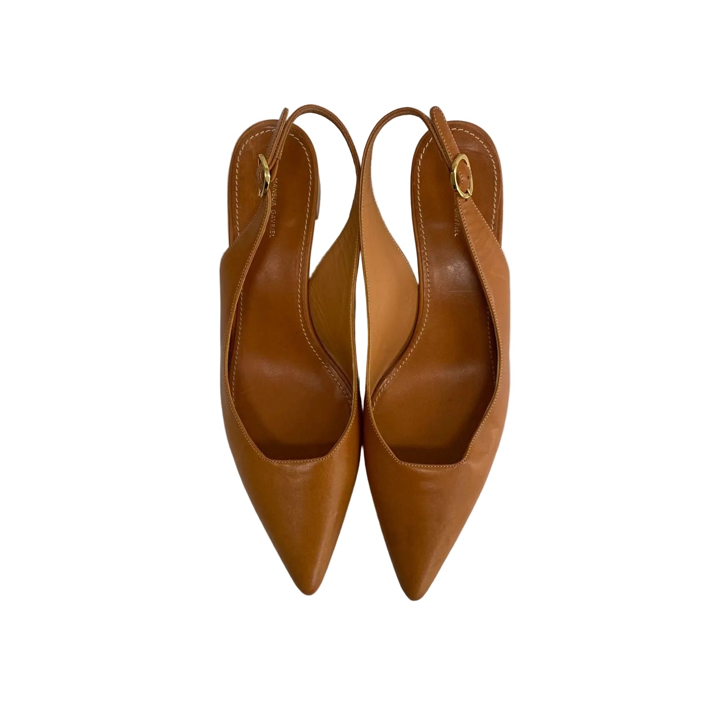Sapato Mansur Gavriel Laranja Tam 37,5 Br