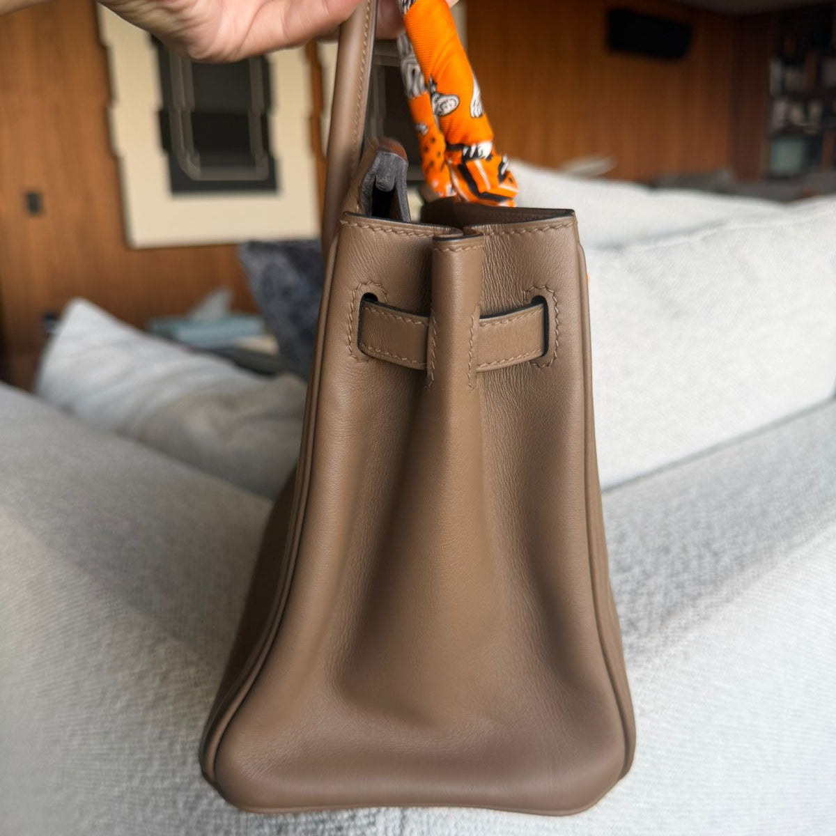 Bolsa Hermès Birkin Marrom 28