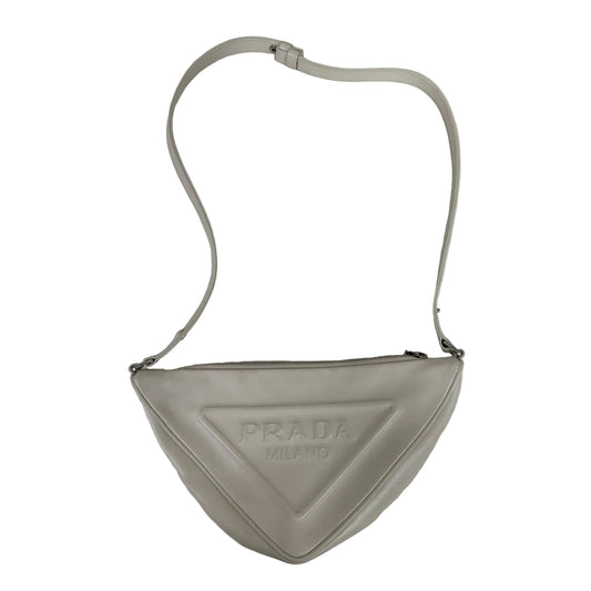 Bolsa Prada Triangle Branca