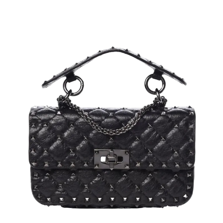 Bolsa Valentino Garavani Rockstud Preta