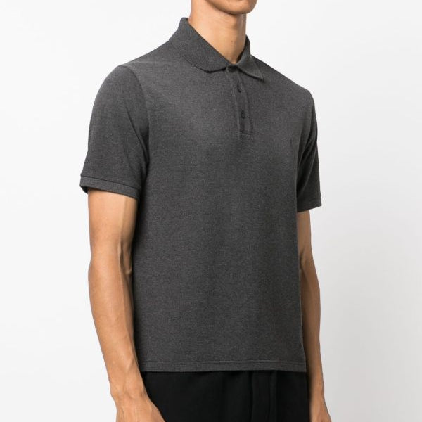 Polo Saint Laurent Cinza Tam M Br