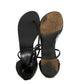 Rasteirinha Giuseppe Couro Preto Tam 36,5 Br