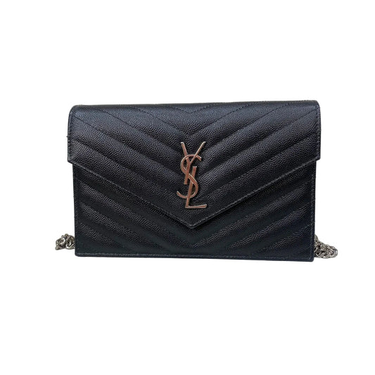 Bolsa Saint Laurent Cassandre Preta