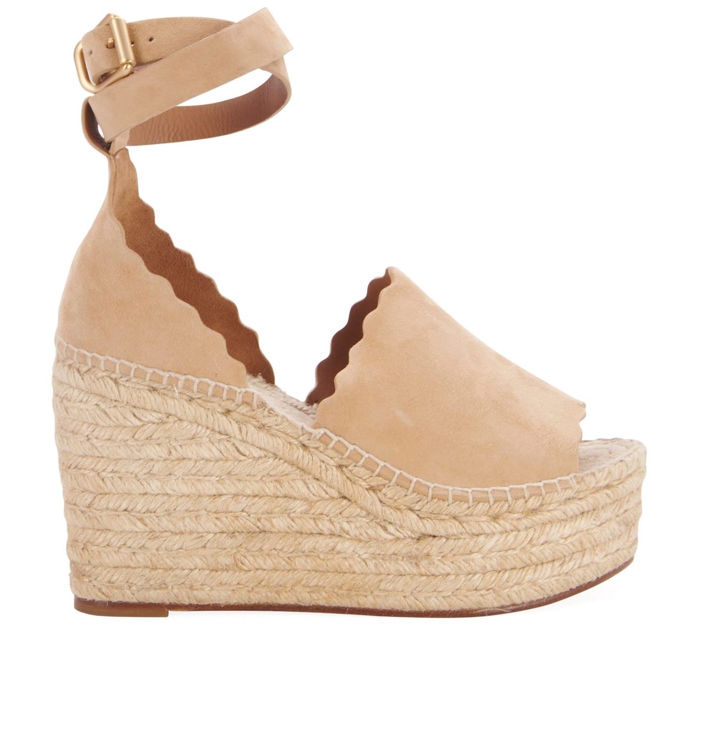 Sandalia Chloe Bege Tam 36 Br