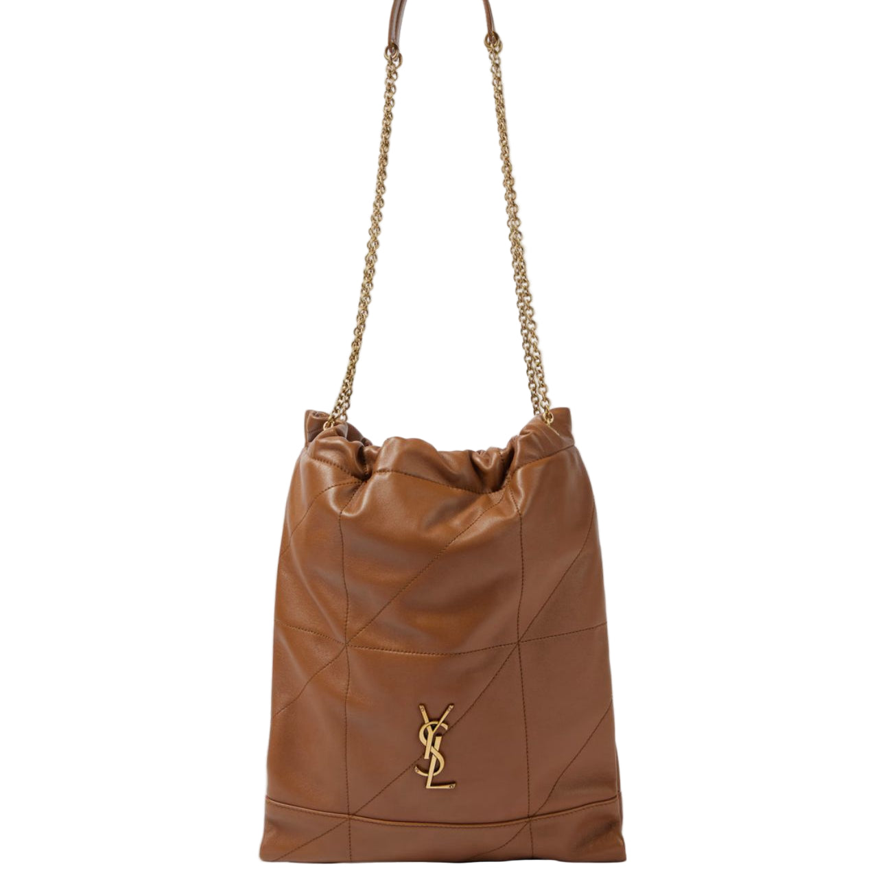 Bolsa Saint Laurent Pochon Jamie em Couro de Cordeiro